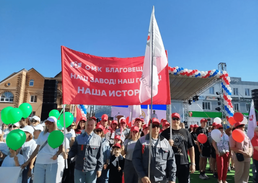 Благовещенский завод ОМК познакомил молодежь Благовещенска с профессиями в промышленности